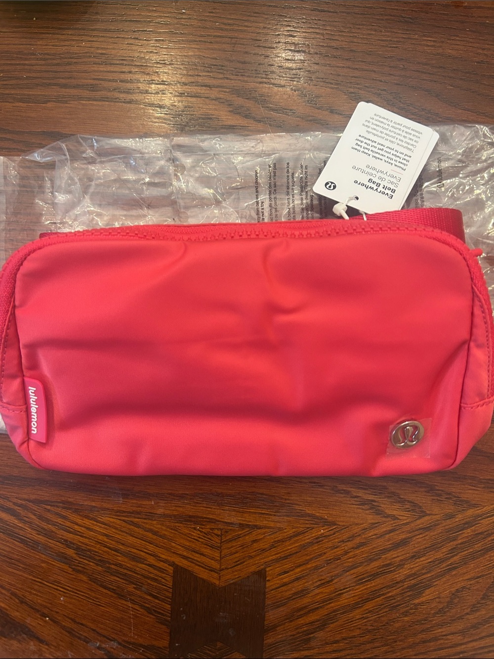 lululemon Cherry Mist Everywhere Belt Bag NWT